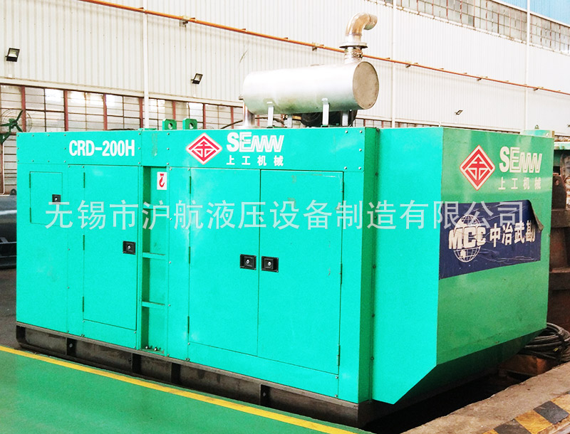 CRD200全回转套管钻机液压系统 CRD200全回转套管钻机液压系统